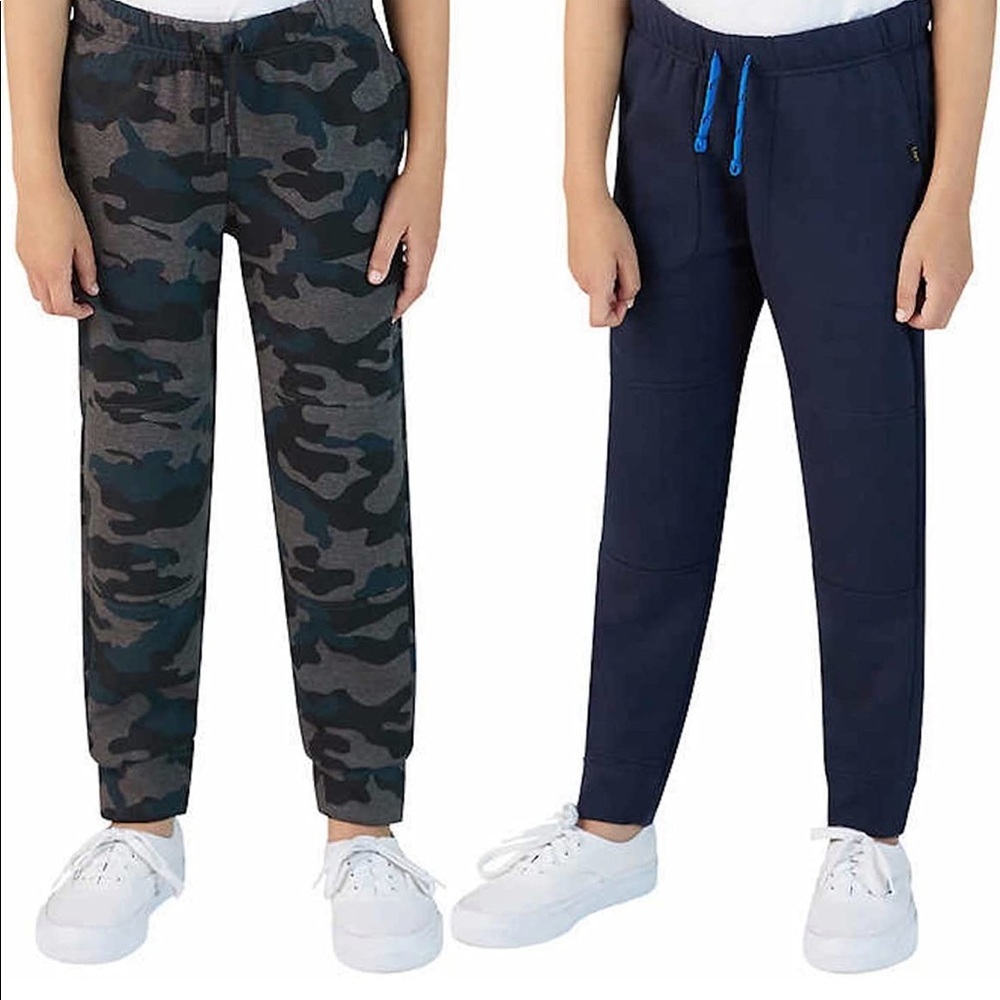NWT Lee Boy's 2 Pack  Jogger Pant Size L